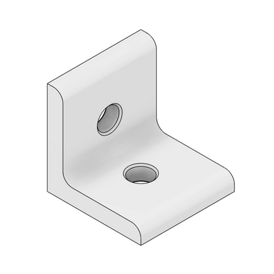 40-513-0 MODULAR SOLUTIONS ANGLE BRACKET 30MM TALL X 30MM WIDE HARDWARE NOT INCLUDED